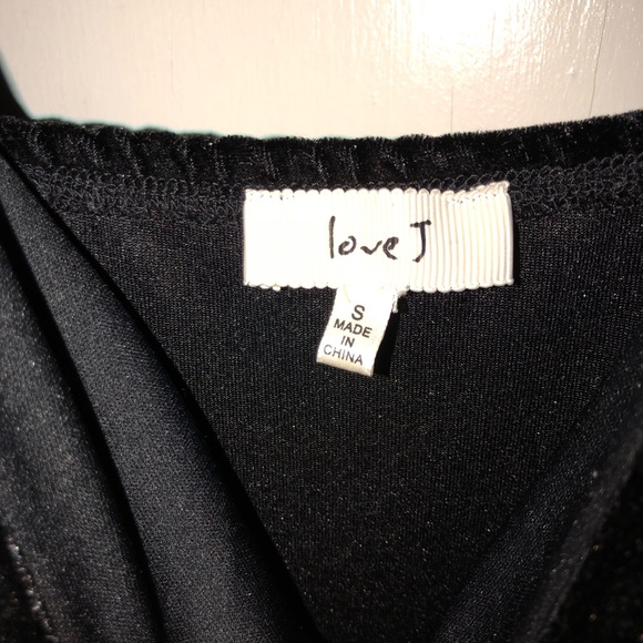 Long black velvet dress - Picture 3 of 5